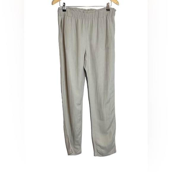 Anthropologie Cartonnier | Paperbag Pants Linen Blend Pockets NO BELT - Picture 5 of 9